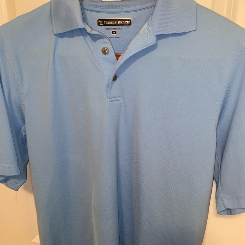 Pebble beach men’s golf shirt
